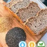 Flaxseed and Chia Brown Bread Baking Kit